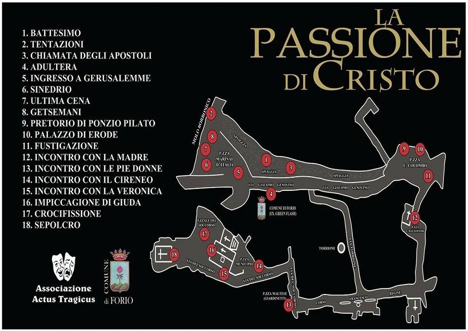 Percorso Via Crucis 