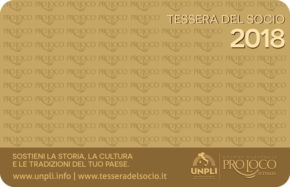 tessera 2018 fronte